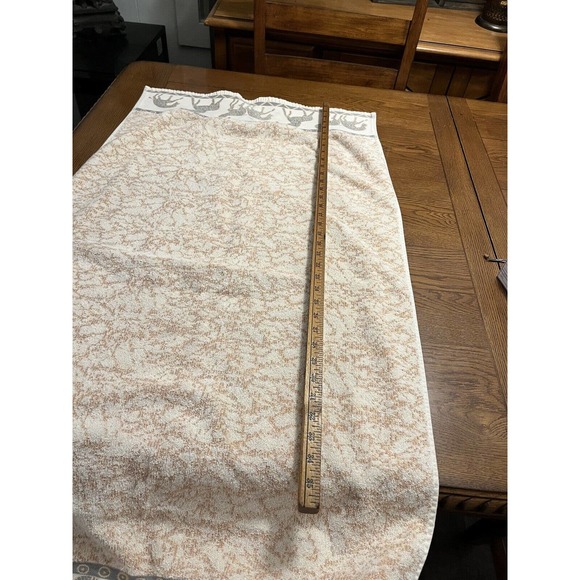 Vintage Creative Bath Tribal Giraffe Design Bath Towel Embroidered EUC - Picture 8 of 16